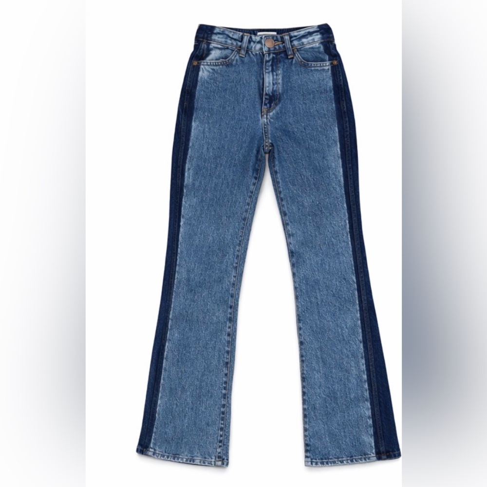 Women's Wrangler Blue Flared Jeans
